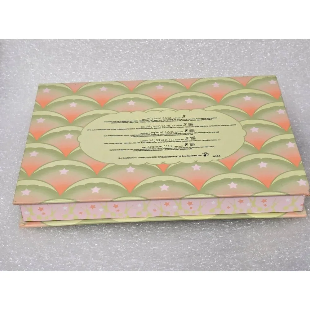 Benefit Cheekleaders Pink Squad Face Palette Blush Bronze & Highlight Set